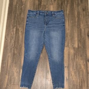 American Eagle Outfitters Women's Medium Blue Skinny Jeans